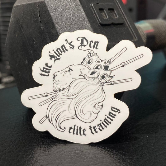 Barbell Royalty Sticker