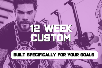 12 Week Custom Program Template